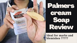 I Used Palmers Cocoa Butter Formula Soap On My Face  Did it worked  REVIEW [upl. by Adnirb]