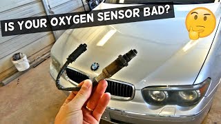 HOW TO KNOW IF OXYGEN SENSOR IS BAD demonstrated on BMW [upl. by Anowahs]