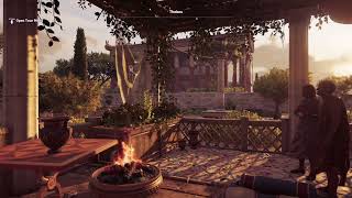 Relaxing in Ancient Greece  Ancient Greek Ambience  ASMR Sounds Sleep  Assassins Creed® Odyssey [upl. by Sej248]