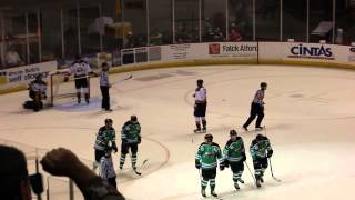 Louisiana IceGators Goal Vs Peoria Rivermen SPHL Hockey 022314 [upl. by Hinkel]