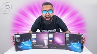 Philips Hue Smart Lighting Kit Unboxing amp Overview AD [upl. by Bury84]