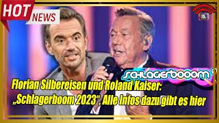 Florian Silbereisen und Roland Kaiser „Schlagerboom 2023“ Alle Infos dazu gibt es hier [upl. by Gasperoni]