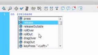 Creating a simple button in Flash CS3 [upl. by Anillek]