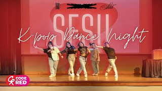 Code Red KARDKiss of LifeLE SSERAFIM Medley  SFSU Kpop Dance Night 2024 [upl. by Rettig]