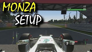 F1 2016 MONZA HOTLAP amp SETUP CONTROLLER GermanDeutsch 120985 [upl. by Scrope246]