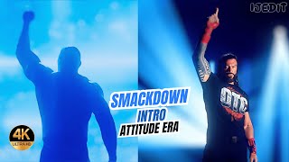 SMACKDOWN NEW THEME 2024 BUT ITS ATTITUDE ERA  SMACKDOWN NEW INTRO 2024  WWE CUSTOM TITANTRON2024 [upl. by Sakmar]