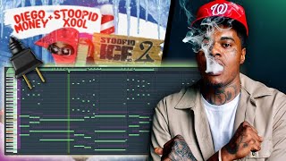 How MexikoDro Makes Melodic Plugg Beats for Diego Money  FL Studio [upl. by Neille]