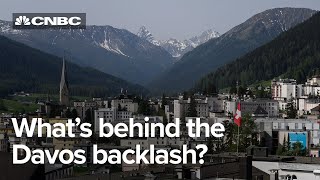 Davos How an elite meeting in the mountains became so divisive [upl. by Aehsat]