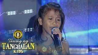 Tawag ng Tanghalan Kids Villa Angela Doce  Patuloy Ang Pangarap [upl. by Nylsor874]