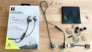 Jaybird X4 wireless sport earbuds blogger review [upl. by Andrus]