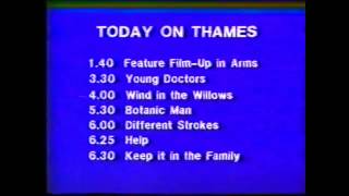 Thames Television 1984 Strike Startup  Programme Slide Mock [upl. by Rolph]