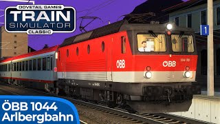 ÖBB 1044 Alpenstaubsauger  TRAIN SIMULATOR CLASSIC  Arlbergbahn Landeck Zams – Innsbruck [upl. by Eceirahs]