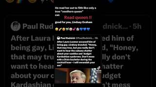 Lindsay Graham comes out of the closet in a big way don’t mess with the fypシ゚viral southern 👸 [upl. by Cony399]