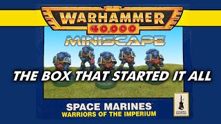 Space Marines Warriors of the Imperium  my first warhammer 40k miniatures [upl. by Petrie994]