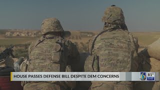 House passes defense bill despite Dem concern [upl. by Budd809]