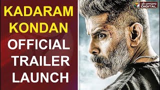 Kadaram Kondan  Official Trailer Launch  Kamal Haasan  Chiyaan Vikram  Rajesh M Selva  Ghibran [upl. by Nebeur943]