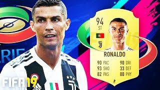 FIFA 19  LA MEILLEUR EQUIPE DE SERIE A DU JEU  🔥 🔥 [upl. by Erine]