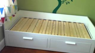 ikea brimnes daybed assembly service in DC MD VA by Dave Song of Furniture Assembly Experts [upl. by Melicent623]