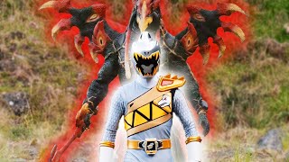 The Silver Secret  Dino Charge  Power Rangers Official [upl. by Pallaton]