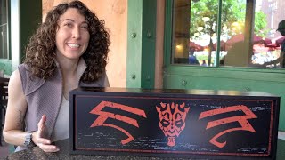 Unboxing The Limited Edition Darth Maul Lightsaber from Star Wars Galaxys Edge [upl. by Fontes]