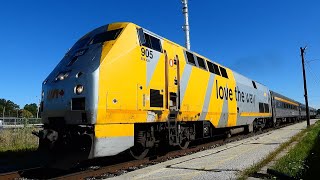 VIA Rail 71 905 ChathamKent On Sept 8 24 [upl. by Assiluy]