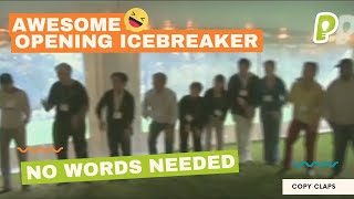 Awesome Icebreaker amp Simple ATTENTIONGETTING Strategy  Copy Claps  playmeo [upl. by Ayt]