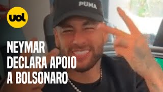 Neymar declara apoio a Bolsonaro e faz dancinha a favor do candidato [upl. by Persis]