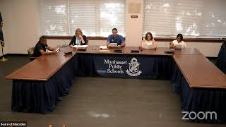 Manhasset Schools Board of Education Meeting 8524 [upl. by Krishnah667]