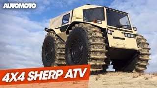 Sherp ATV le 4x4 amphibie venu du froid [upl. by Aiahc]