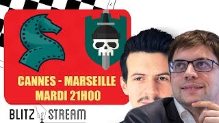 Cannes Marseille à 21h00 pour une place en quart de finale [upl. by Armington]