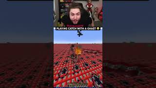 Minecraft BUT We Played Catch With A Ghast… [upl. by Suhsoj]