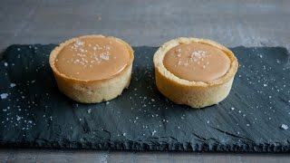 Caramel Tart  Alex and Felix Recipes [upl. by Esirec72]