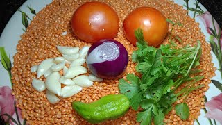 Masoor Dal Recipe  Red Lentils Soup Recipe  Ppnagavlog [upl. by Annamarie]