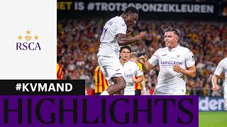 HIGHLIGHTS KV Mechelen  RSC Anderlecht  20242025 [upl. by Thgiwd]