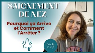 Les causes du saignement de nez Conseils pour le stopper et Prévention [upl. by Oriaj12]