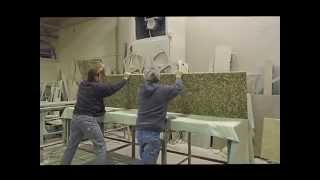 How to  This is why our Granite counter tops dont break before or after the installation [upl. by Aralomo599]