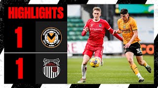 HIGHLIGHTS  Newport County 11 Grimsby Town  Sky Bet League 2  Saturday 16th December 2023 [upl. by Notnef]