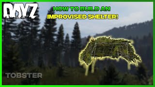 DayZ  How to Craft an Improvised Shelter using Sticks DayZ Survival Guide [upl. by Figge]