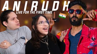 Latinos React to Anirudh Live Jailer Audio Launch for the first time [upl. by Aliekat745]