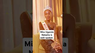 Miss Uganda Natasha Nyonyozi is wellspoken [upl. by Anertac]