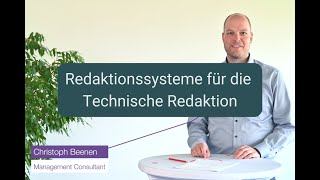 Redaktionssysteme für die Technische Dokumentation [upl. by Shyamal]