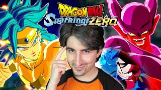 Personaggi dei FILM e PRIMA SERIE su SPARKING ZERO che spettacolo 😍 Dragon Ball SZ ITA [upl. by Riplex]