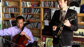 YoYo Ma Edgar Meyer Chris Thile And Stuart Duncan NPR Music Tiny Desk Concert [upl. by Rovaert]