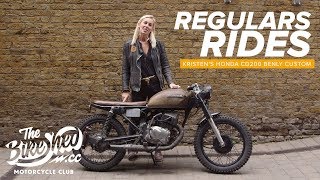 Regulars Rides  Kristens Honda CD200 Benly Custom [upl. by Ronnoc565]