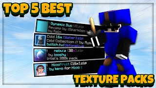 Top 5 BEST Texture Packs For Bedwars  FPS Boost 189 [upl. by Eugenio]