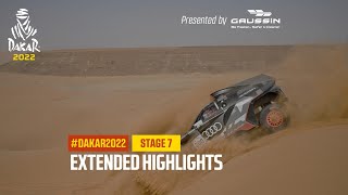 Extended highlights of the day presented by Gaussin  Stage 7  Dakar2022 [upl. by Fulviah]