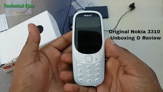 Original Nokia 3310 Unboxing And Full Review UrduHindi [upl. by Elbam]