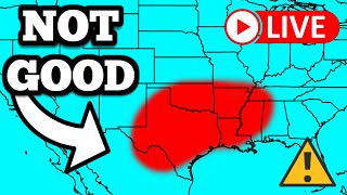 The Hail Storm Outbreak In Texas As It Occurred Live  4824 [upl. by Greenquist]