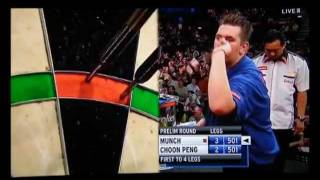 PDC WDC 2012  Lee Choon Peng vs Kevin Münch  22 [upl. by Waylen257]