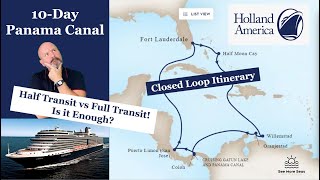 HELP Holland America Panama Canal Full or Half Transit [upl. by Engeddi380]